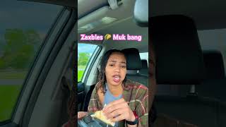 Taco MukBang from Zaxbys mukbang shortvideos viralvideo [upl. by Salamone497]