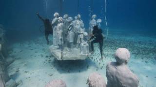 Jason deCaires Taylor and Museo Subaquatico de Arte [upl. by Corron]