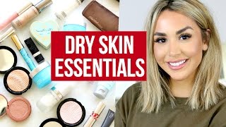 WINTER SKINCARE amp MAKEUP MUST HAVES DRY SKIN ESSENTIALS [upl. by Quickel]