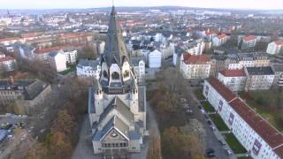 Chemnitz  KarlMarxStadt von Oben Chemnitz Saxonia from the Sky [upl. by Gabby]