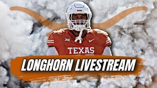 Longhorn Livestream  Latest Texas Football News  Recruiting Update [upl. by Akerley]