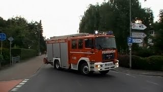 HLF1612 FF Maintal Dörnigheim mit Bullhorn [upl. by Einram]