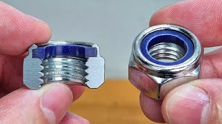 I make my own Locknuts  DIY Nylon Nuts [upl. by Siocnarf]