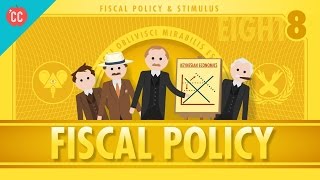 Fiscal Policy and Stimulus Crash Course Economics 8 [upl. by Nylssej]