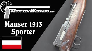 Mauser 1913 Selbstladegewehr Sporter [upl. by Tayyebeb]