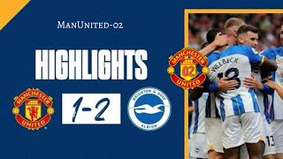 Brighton vs Man United 21 Goal Highlights 2024 [upl. by Va655]