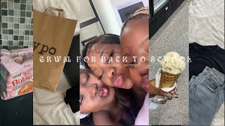 GRWM  for back to school  piercinghauls Hair  South African YouTuber [upl. by Schmitt]