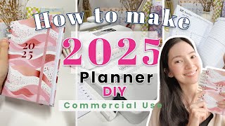 DIY 2025 Planner  Tutorial [upl. by Beauchamp]