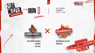 EIG CEZIB Kangoo Basket Gorzów  WrapManiaeu KK Oleśnica 2 LM [upl. by Eelanaj773]