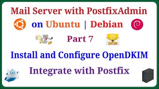 PostfixAdmin  Set Up A Mail Server with PostfixAdmin on Ubuntu  Debian  Part 7 [upl. by Schurman]