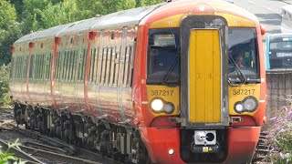 Gatwick Express Class 387’s at Emsworth amp Southbourne [upl. by Candie249]