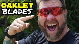 The best glasses for Trail Riding  Oakley EVzero Blades wTrail Prizm lenses  90 Second Review [upl. by Aleck224]