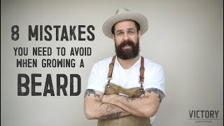 8 BEARD GROWING MISTAKES YOU NEED TO AVOID with Matty Conrad [upl. by Cranston]