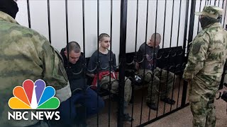 Donetsk Rebels Sentence Captured Foreign Fighters To Death [upl. by Innavoij]