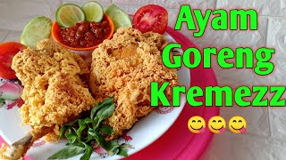 Cara Masak Ayam Kremes [upl. by Kipper]