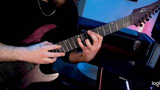 7 String Metal riff guitar [upl. by Etep461]