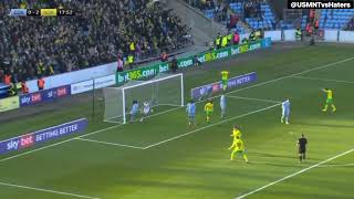 Josh Sargent Goal  Norwich vs Coventry 12123 [upl. by Waers]