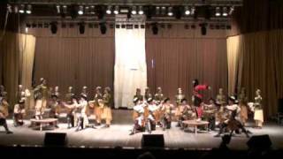 Circassian Adyge Lapachas Tlepechas dance Nalmes performance [upl. by Atiuqaj39]