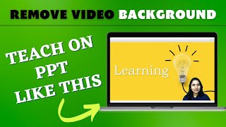 Make Educational Videos with OBS  PPT  Pen tablet  Remove video background [upl. by Margaux]