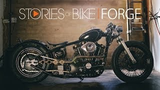 Stories of Bike  Forge A 73 HarleyDavidson Ironhead Story [upl. by Nana]