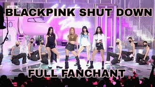 Blackpink Shut Down Fanchant [upl. by Naitsyrk]