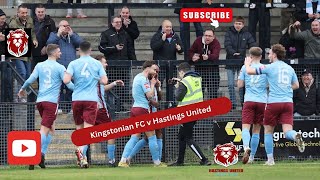 Kingstonian FC v Hastings United [upl. by Eednas]