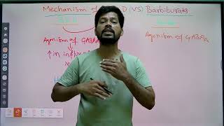 Mechanism of Action of Barbiturates amp Benzodiazepines I MHSRB Pharmacist I Telangana Pharmacist exam [upl. by Anak]