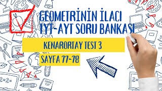 ACİL YAYINLARI GEOMETRİNİN İLACI SORU BANKASIKenarortay Test 3 [upl. by Eldin]