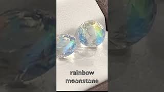 Rainbow Moonstone The Captivating Gem of Iridescent Colors and Ethereal Glow naturalgemsmoonstone [upl. by Addison]