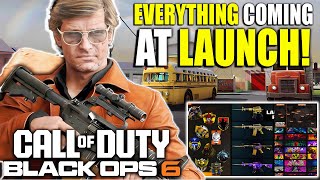 EVERYTHING at Launch for Black Ops 6 Release Times Prestige Emblems Camos Weapons Maps More [upl. by Tnilc]