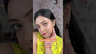 Faux Freckles Tutorial  How To Get Fake Freckles  Makeup Hacks DIY  Myntra shorts [upl. by Nolie942]