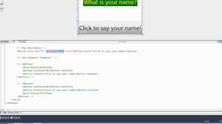 WPF Tutorial 2  Attributes Property Elements and Type Converters [upl. by Suzzy675]