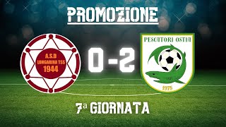 quotProvate a fermare lo zio Mirkoquot  Longarina TSSPescatori Ostia 02  Highlights 7ª Giornata [upl. by Walliw899]