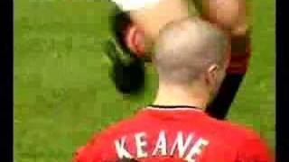 Roy Keane Ends Hålands Career In Manchester Derby [upl. by Jeannie]