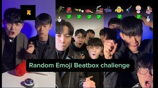 Rendom Emoji Beatbox Challenge trending beatbox [upl. by Dlareg]