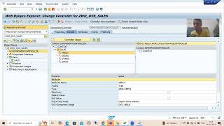 40  Web Dynpro ABAP  Component Usage  Object Value SelectorOVS Part5 [upl. by Rochell]