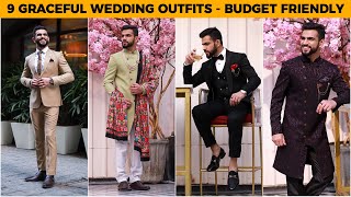 INDO WESTERN  TUXEDO  SUITS  9 BEST WEDDING OUTFITS  Designer Shirt in Rs16 [upl. by Jaquenette]