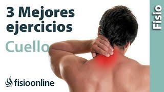 Los 3 MEJORES ejercicios para el CUELLO Mejora tus dolores de cuello [upl. by Emelun]