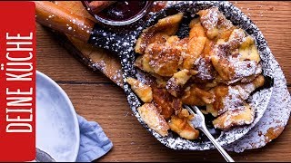 Kaiserschmarrn mit Zwetschgenröster  REWE Deine Küche [upl. by Eiffe]