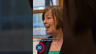 Meet a Professor of podiatry  60 seconds with Catherine Bowen 60secondinterview 60seconds [upl. by Anatnahs560]