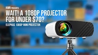 Elephas 1080p Mini Projector Review [upl. by Truman]