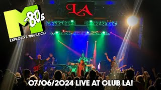 The M 80s at Club LA 07062024 [upl. by Idola]