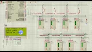 Part1 Check I2C Devices with PIC18F458 [upl. by Ahscrop]