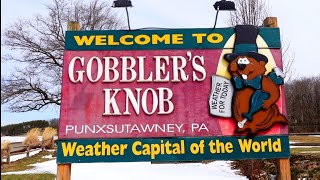 GROUNDHOG DAYs Famous Punxsutawney PHIL amp GOBBLERS KNOB [upl. by Lenssen492]