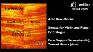 Alan Rawsthorne  Violin Sonata [upl. by Akehs543]