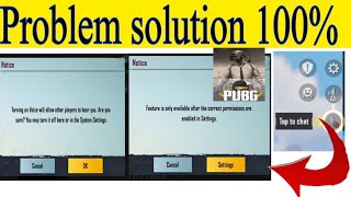 Fix Feature is only available after the correct permissions are enabled in Settings PUBG mobile [upl. by Kenweigh]