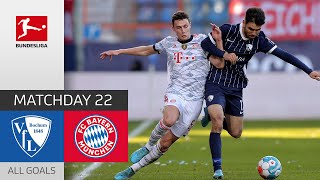 Bochum Shocks Bayern  Bochum  Bayern München 42  All Goals  Matchday 22 – Bundesliga 2122 [upl. by Atnes]