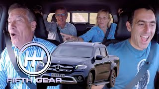 Mercedes X250d Team Test  Fifth Gear [upl. by Fem823]