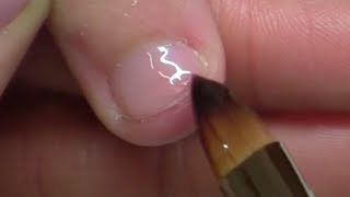 Natural Nail Overlay with Gel [upl. by Lohman]