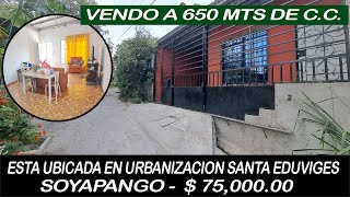 7500000 CASA NUEVA URB SANTA EDUVIGES EN SOYAPANGO A 650 MT DE CENTROS COMERCIALES INF 78089816 [upl. by Eednyl]